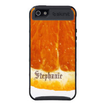 saftige orange Scheibe