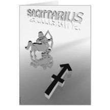 saggitarius grußkarte