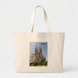 Sagrada Familia Barcelona Spanien Leinentaschen