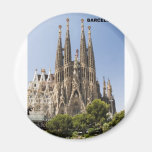 Sagrada Familia Barcelona Spanien Magnete