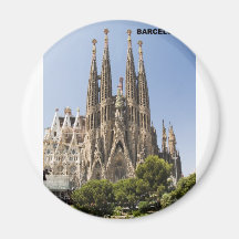 Sagrada Familia Barcelona Spanien Magnete