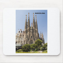 Sagrada Familia Barcelona Spanien Mauspads