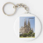 Sagrada Familia Barcelona Spanien Schlüsselanhänger