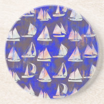 SAILBOATS COASTER