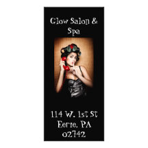 Salon- u. Wellness-Centergestellkarte,… Werbekarten