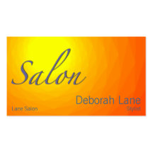 Salon Visitenkarten Vorlage
