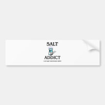 Salz-Süchtiger Auto Sticker