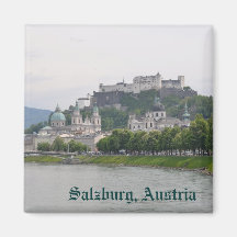 Salzburg, Österreich Kühlschrankmagnete