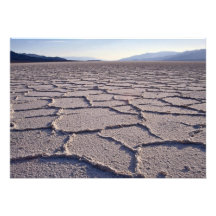 Salzen Sie Muster, Nationalpark Death Valley, Cali Personalisierte Einladung