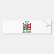 Sambia-Wappen Auto Aufkleber