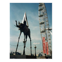 Samenvatting Beschreibungs-London-Auge Postkarte