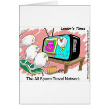 Samenzellen-Reise-Netz-lustige Karten-T-Shirts u. 