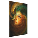 Samhain Fantasie-Porträt-Leinwand-Verpackung Galerie Faltleinwand