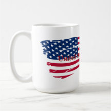 Sammelbarer Becher - Flagge-Skizze Tee Tasse
