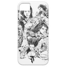 SAMMLUNG DER AUFSTAND-MUSCHEL-IPHONE 5 DER RECHTSS iPhone 5 SCHUTZHÜLLE