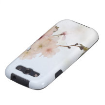 Samsung Galaxy III fodral med körsbärsblomma Galaxy SIII Hud