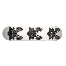 Samurai-Skateboard Personalisiertes Skateboard