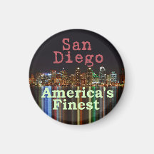San Diego Magnet Kühlschrankmagnet