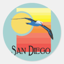 San Diego Möve Sticker
