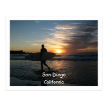 San Diego, Postkarte