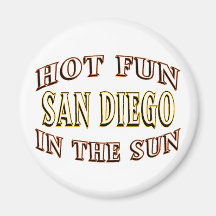 San Diego Spaß Kühlschrankmagnete