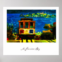 San Francisco Bay Plakat