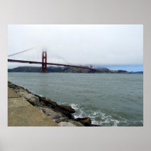San- Francisco Baydruck Plakat