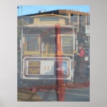 San Francisco Collage Posterdruck
