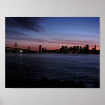 San Francisco, Kalifornien Plakatdruck