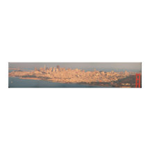 San Francisco panoramisch Leinwand Druck