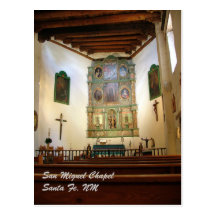 San Miguel Kapelle Postkarte