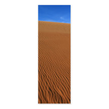 "Sanddüne" Lesezeichen Visitenkartenvorlage