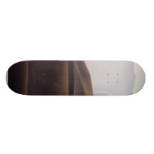 Sanddünen am Sonnenuntergang Skateboardbretter