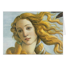 Sandro Botticelli - Venus (Detail) Karte
