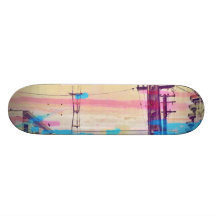 Sanfran-sehen-Spitzen Auftragbezirk San Francisco Individuelles Skateboard