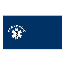 Sanitäter-Logo-Thema Visitenkartenvorlage
