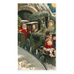 "Sankt auf einem Zug" Vintager Geschenk-Umbau Visitenkarte