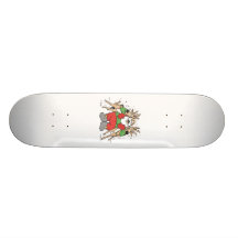 Sankt, die Rens zwei zusammendrückt Personalisierte Skateboarddecks