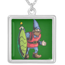 Sankt-Elf und grüne Weihnachtsverzierung Selbst Gestalteter Schmuck