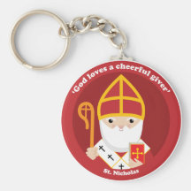 Sankt Nikolaus Schlüsselanhänger