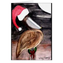 Sankt-Pelikan-Weihnachtskarte