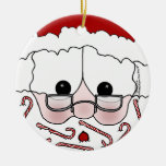 Sankt süßer Backe-Süßigkeit Stock-Bart Weihnachtsbaum Ornamente