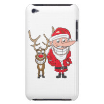 Sankt und Ren Barely There iPod Case