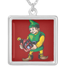 Sanktelf und -laterne selbst gestalteter schmuck