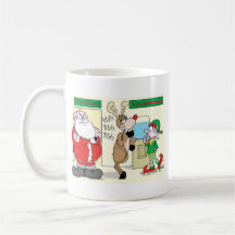 santawatercoolermug tee tasse