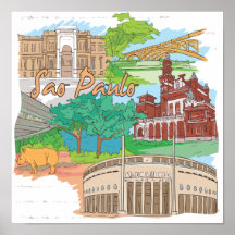 Sao-Paulo Poster