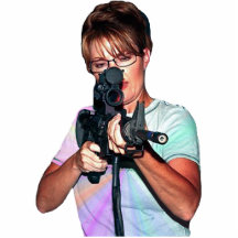 Sarah Palin PIN oder Fotofigur