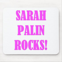 Sarah Palin schaukelt T-Shirts Mousepad
