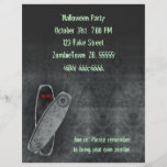 Sarg - Halloween-Flyer
