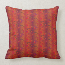 Sassy Herbst-Blumen-Muster Kissen